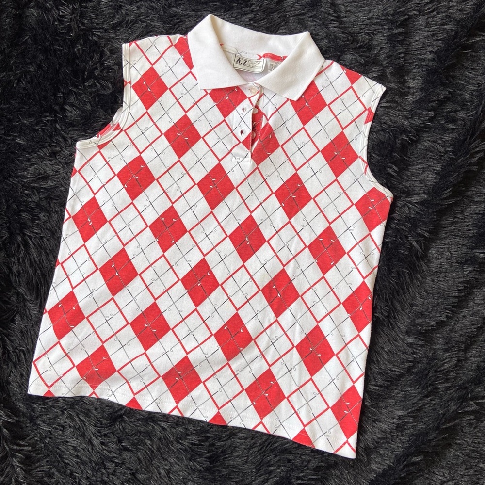 k.t golf polo tank